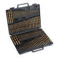 Diamond Core Drill Bit Set in Metal Case